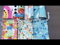 주문 제작된 초극세사 해변 타월 높은 오래가는 경량