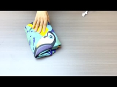 와플 비치 타월