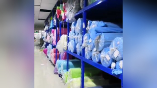 다른 색 직물 비디오