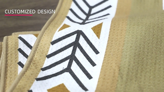 모래 증거 비치 타월 맞춤형 디지털 인쇄